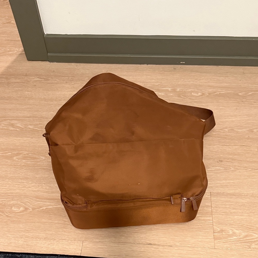 Men's Brown Sling Bag - Casual Daily Carry